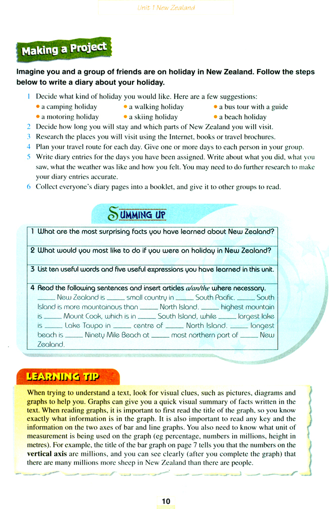 Unit 1 Nex Zealand(第10页)