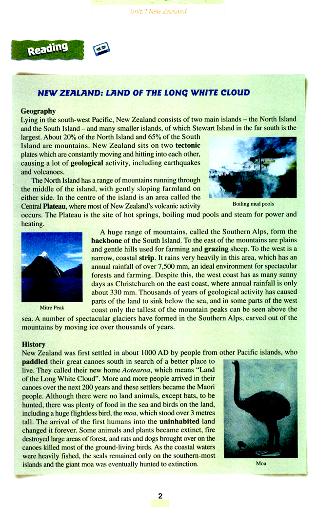 Unit 1 Nex Zealand(第2页)