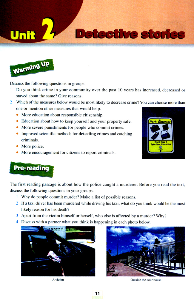 Unit 2 Detective stories(第11页)