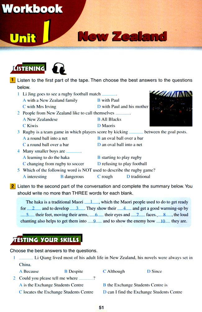 Unit 1 New Zealand(第51页)
