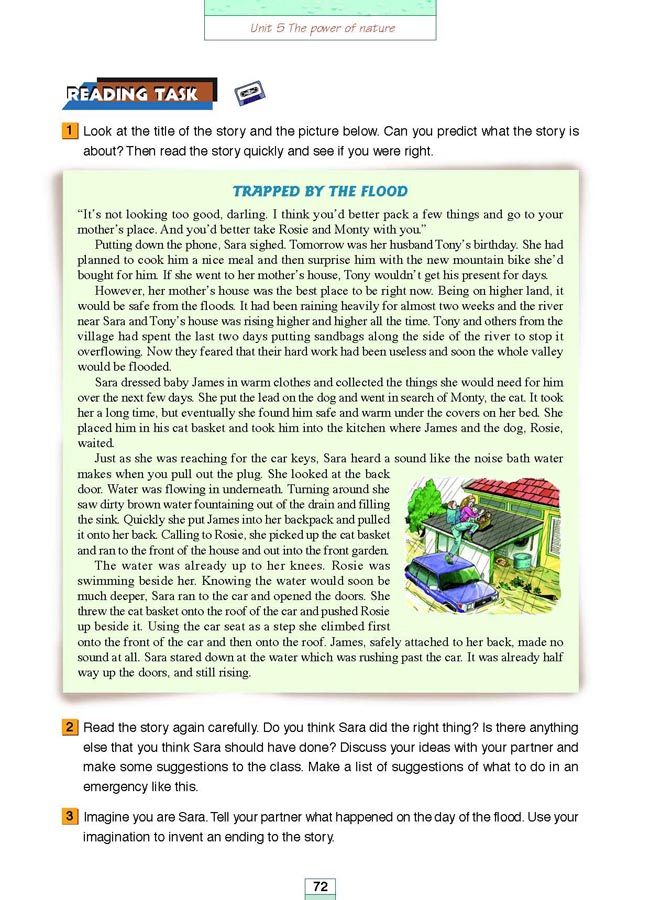 Workbook Unit 5 The power of nature(第184页)