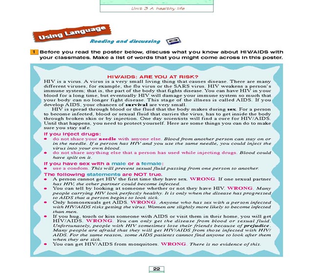 Unit 3 A healthy life(第134页)