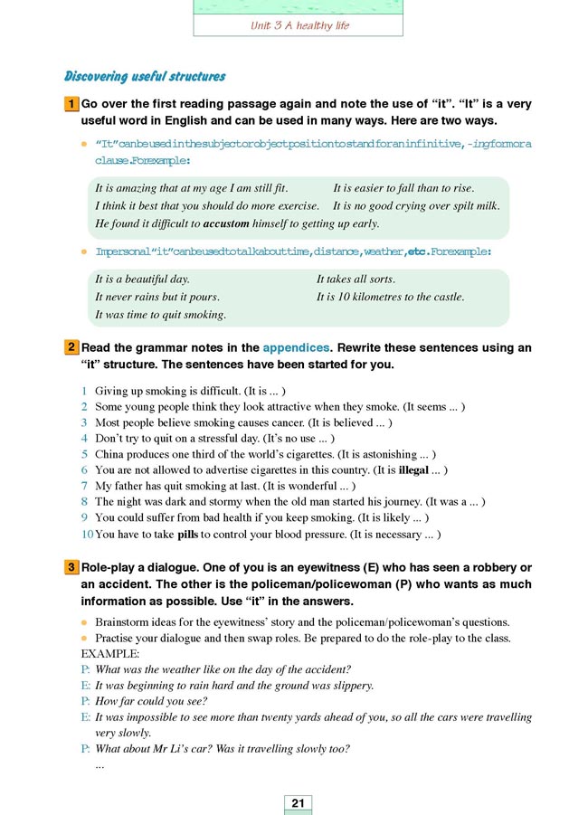 Unit 3 A healthy life(第133页)