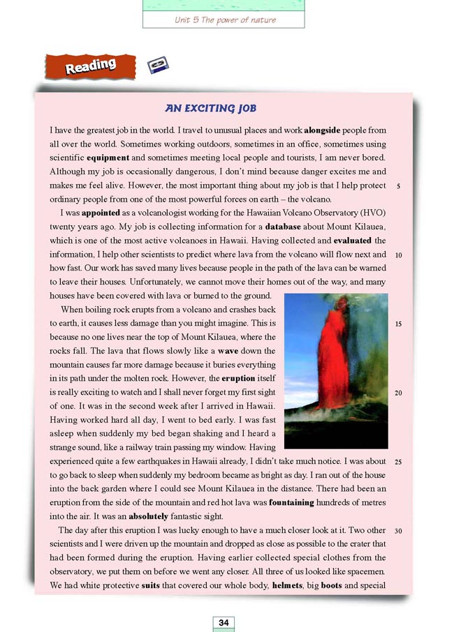 Unit 5 The power of nature(第146页)