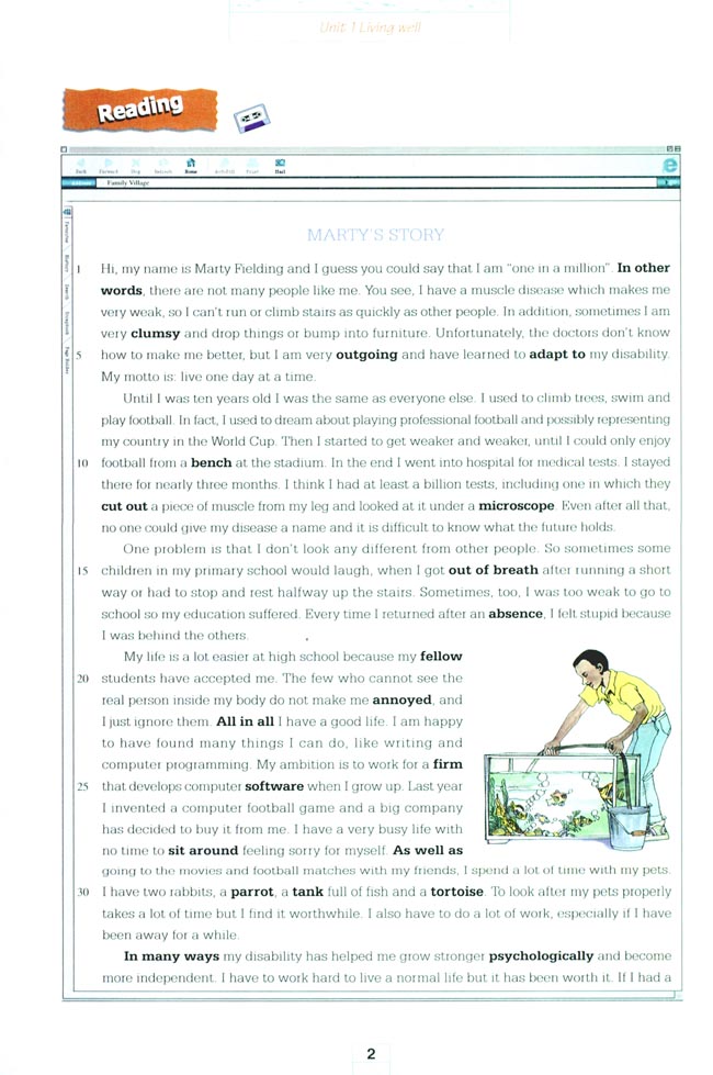 Unit 1 Living well(第2页)