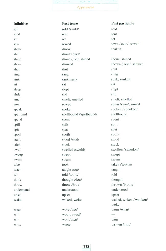 Appendices 附录(第110页)