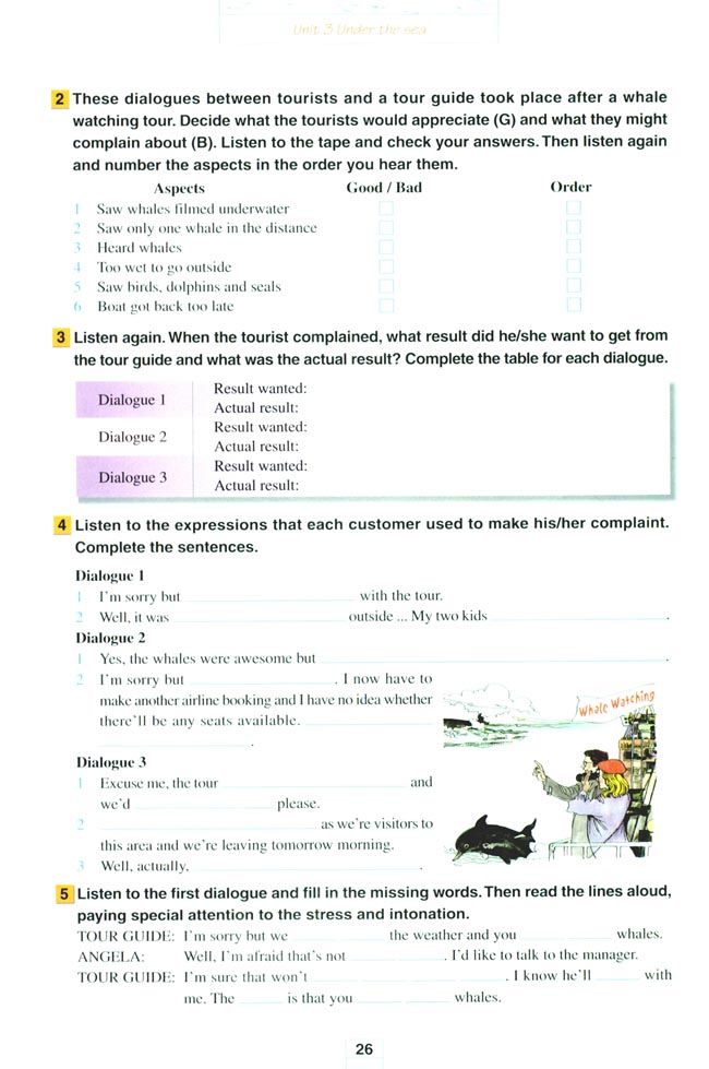 Unit 3 Under the sea(第26页)
