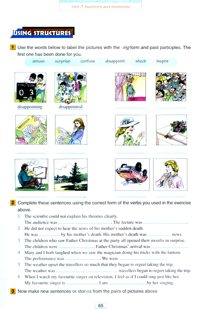 Unit 3 Inventors and inventions(第65页)