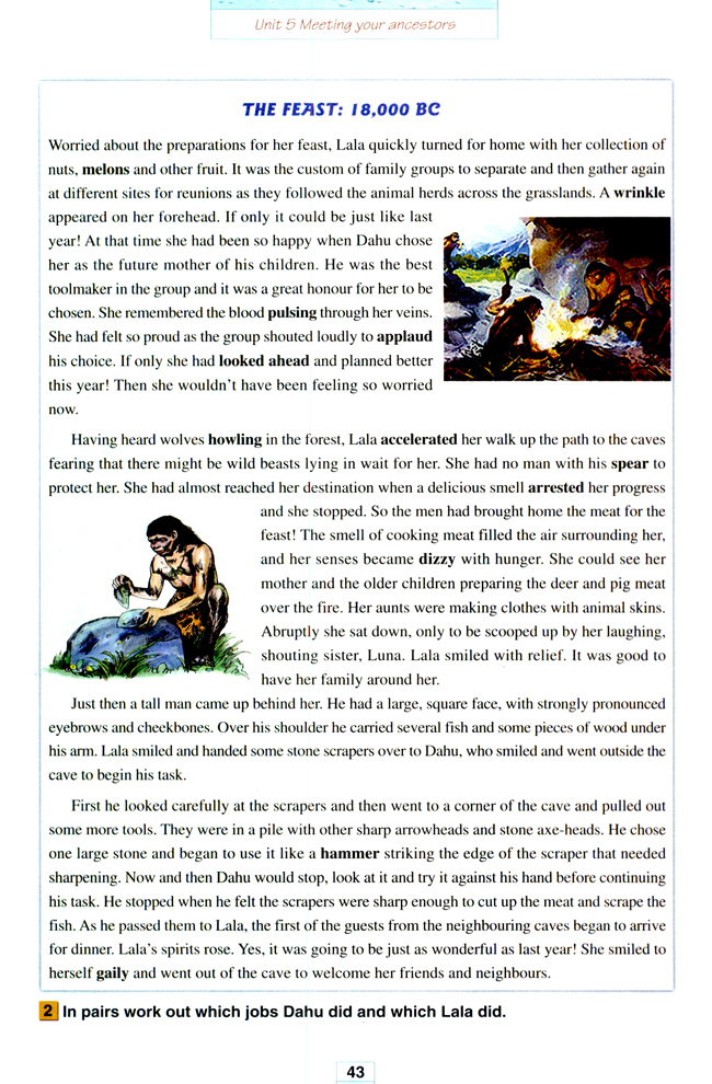 Unit 5 Meeting your ancestors(第43页)