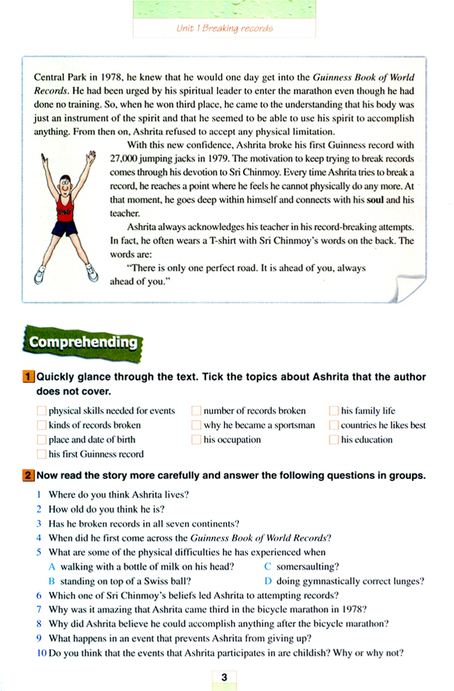 Unit 1 Breaking records(第3页)