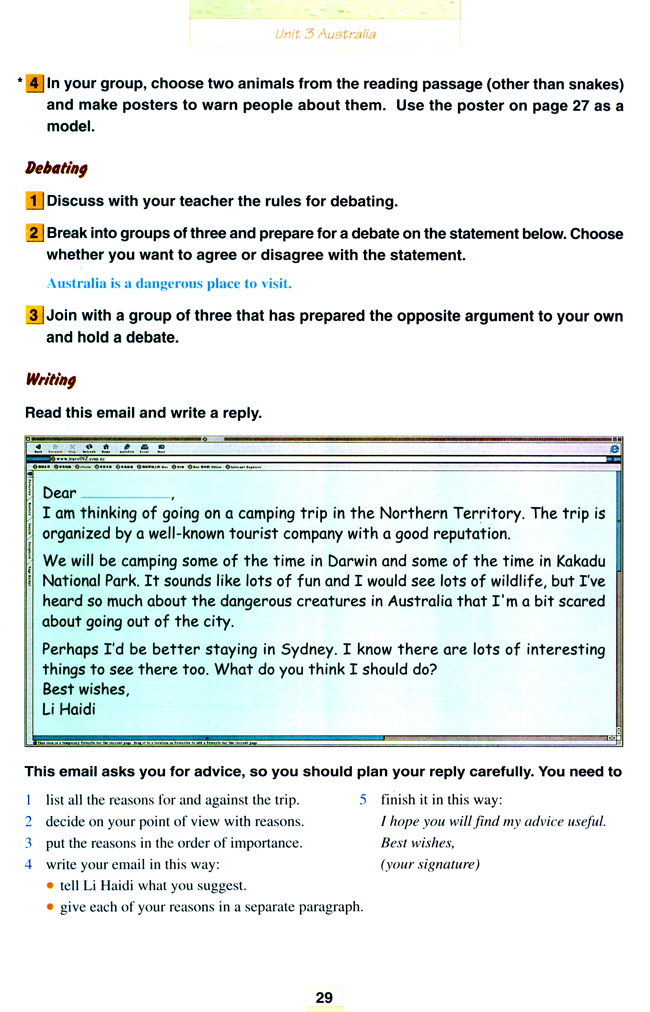 Unit 3 Australia(第29页)