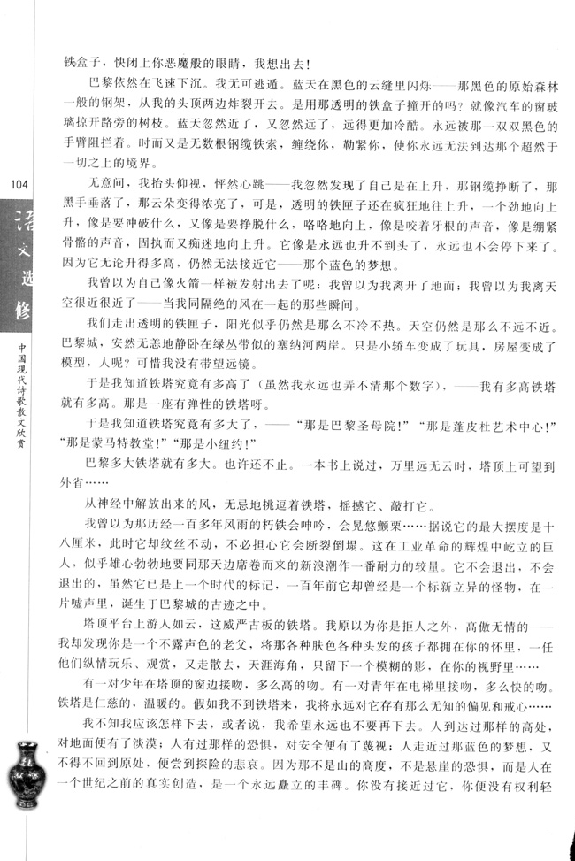 埃菲尔铁塔沉思(第104页)