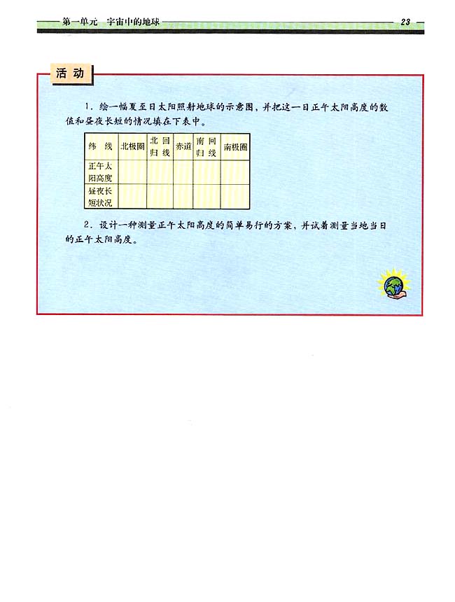 1．6 地球运动的地理意义（二）(第23页)