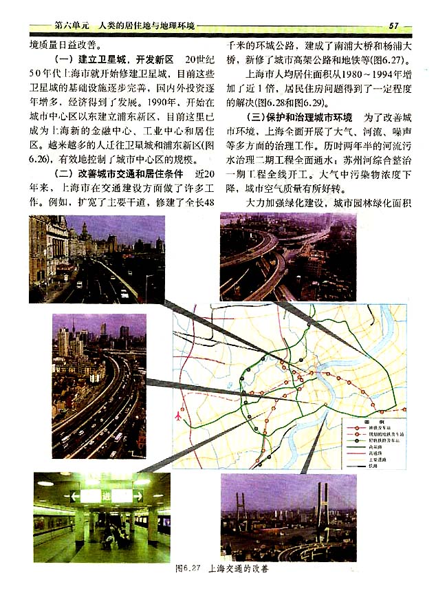 6．5 城市化过程中的问题及解决途径(第57页)