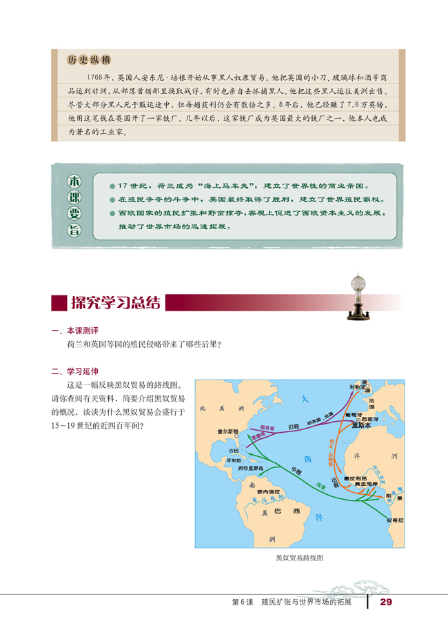 6 殖民扩张与世界市场的拓展(第29页)