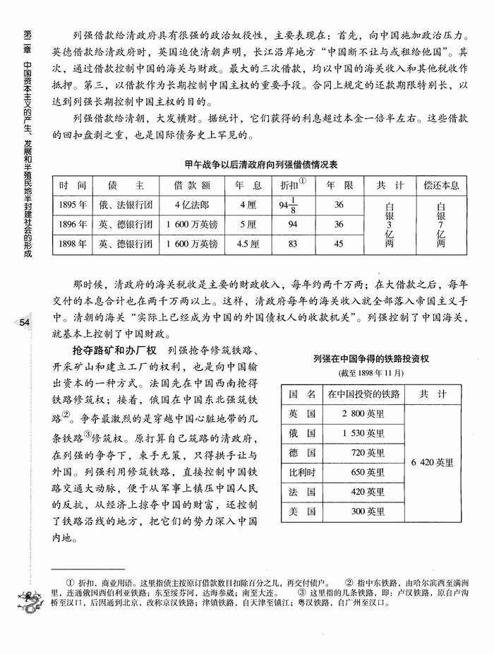 第六节 瓜分中国的狂潮(第54页)
