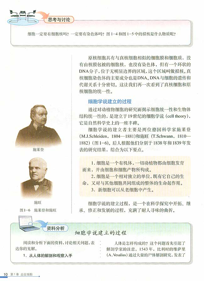 第2节 细胞的多样性和统一性(第10页)