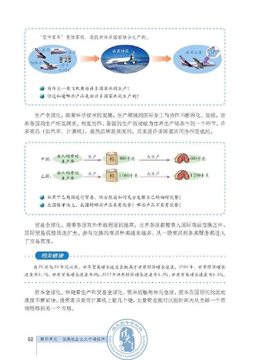 面对经济全球化(第92页)