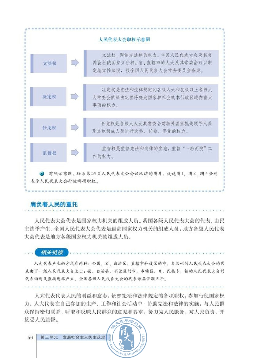 第三单元 发展社会主义民主政治(第56页)