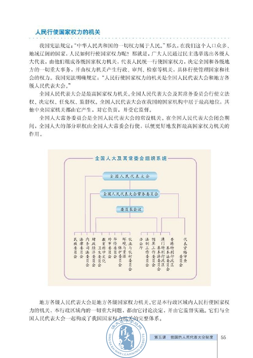 第三单元 发展社会主义民主政治(第55页)