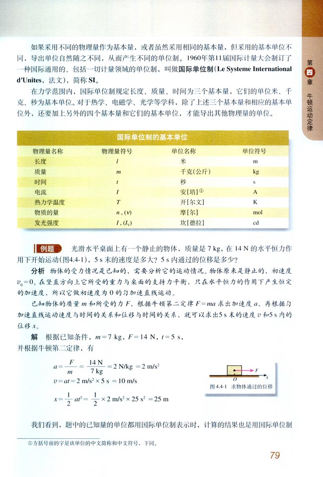 4 力学单位制(第79页)