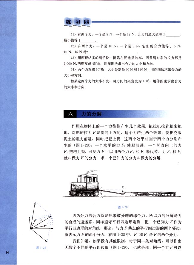 六、力的分解(第14页)