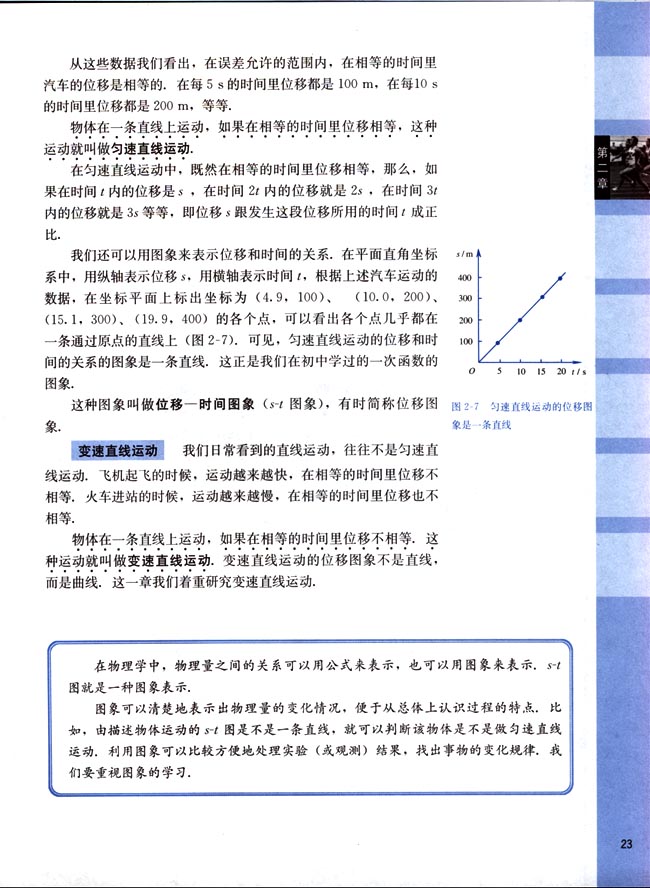 二、位移和时间的关系(第23页)