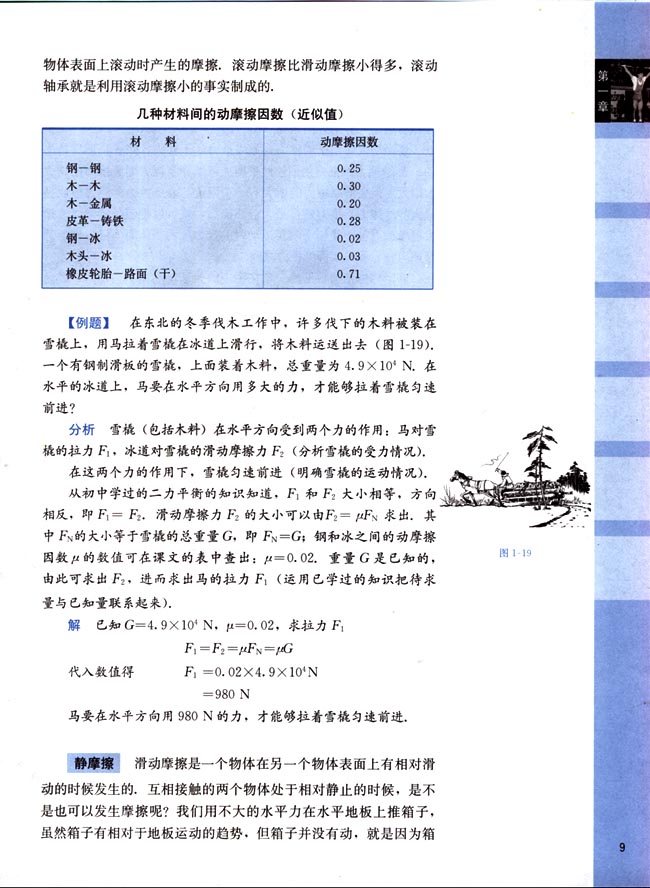 四、摩擦力(第9页)