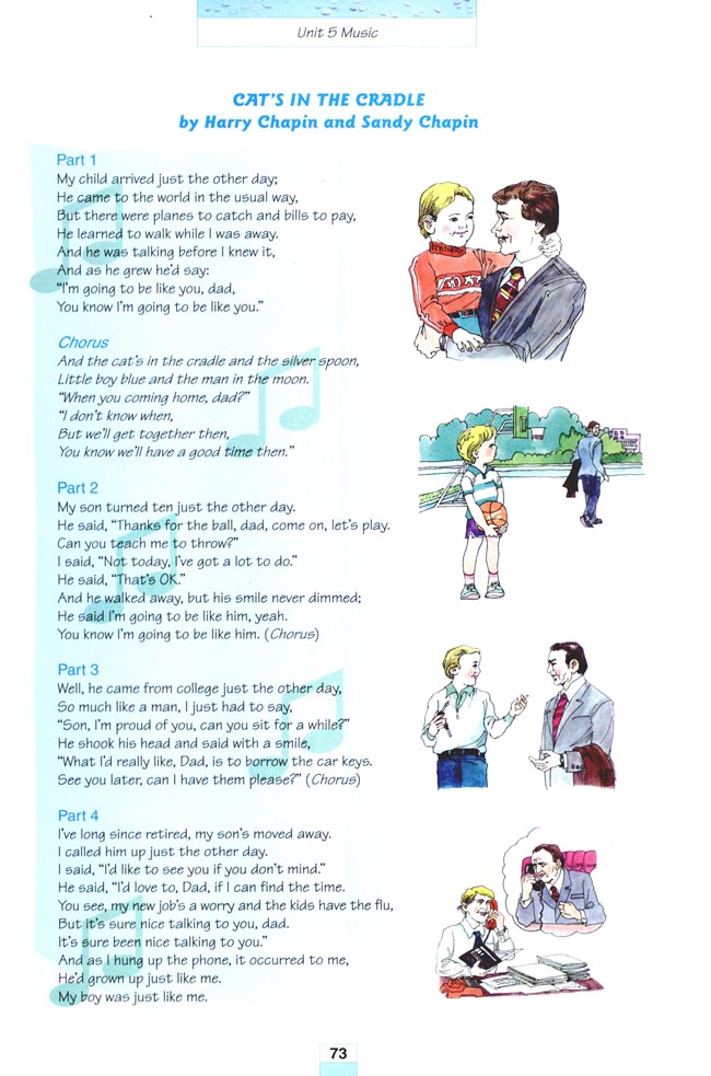 Unit 5 Music(第73页)
