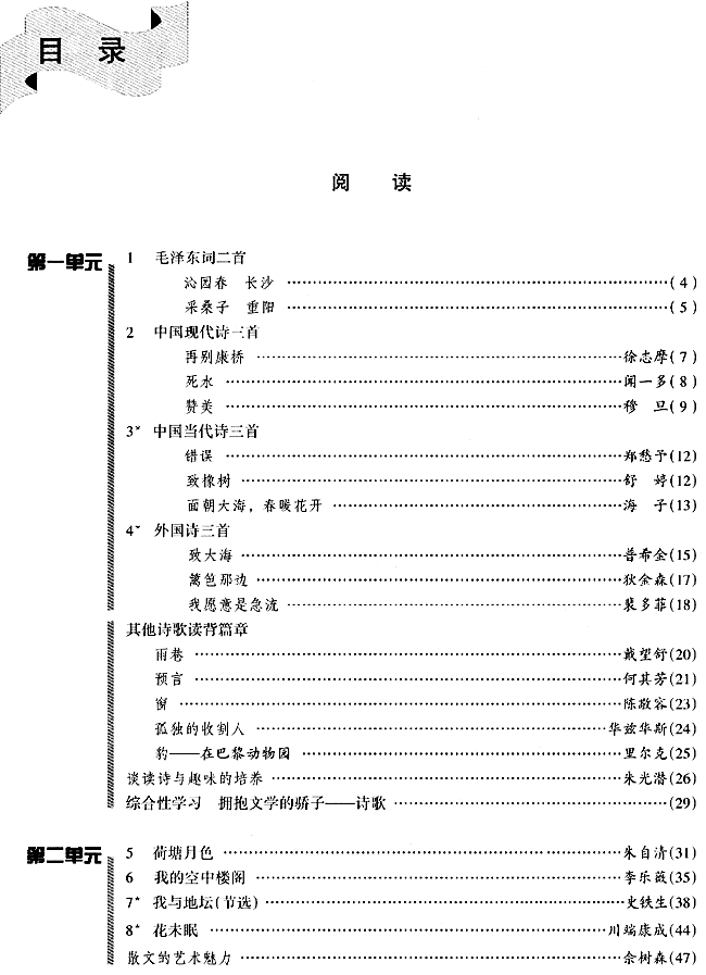 封面/前言/目录