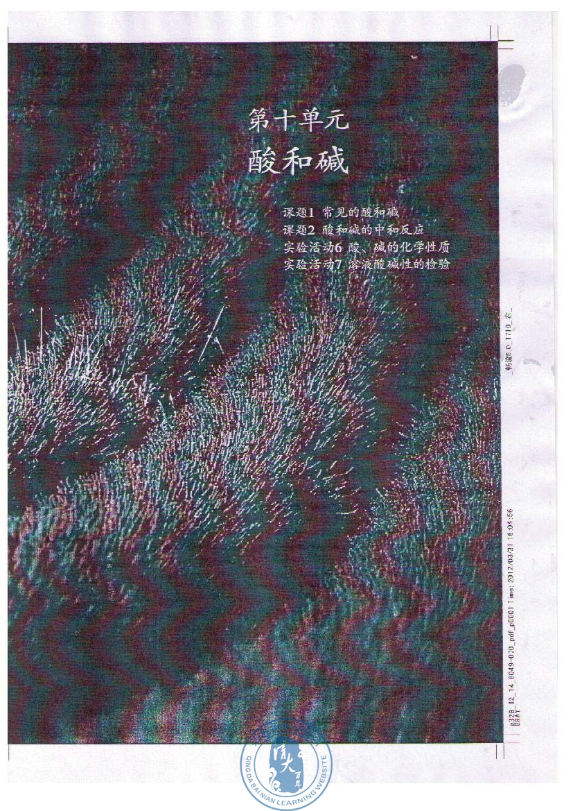 第十单元 酸和碱(第49页)