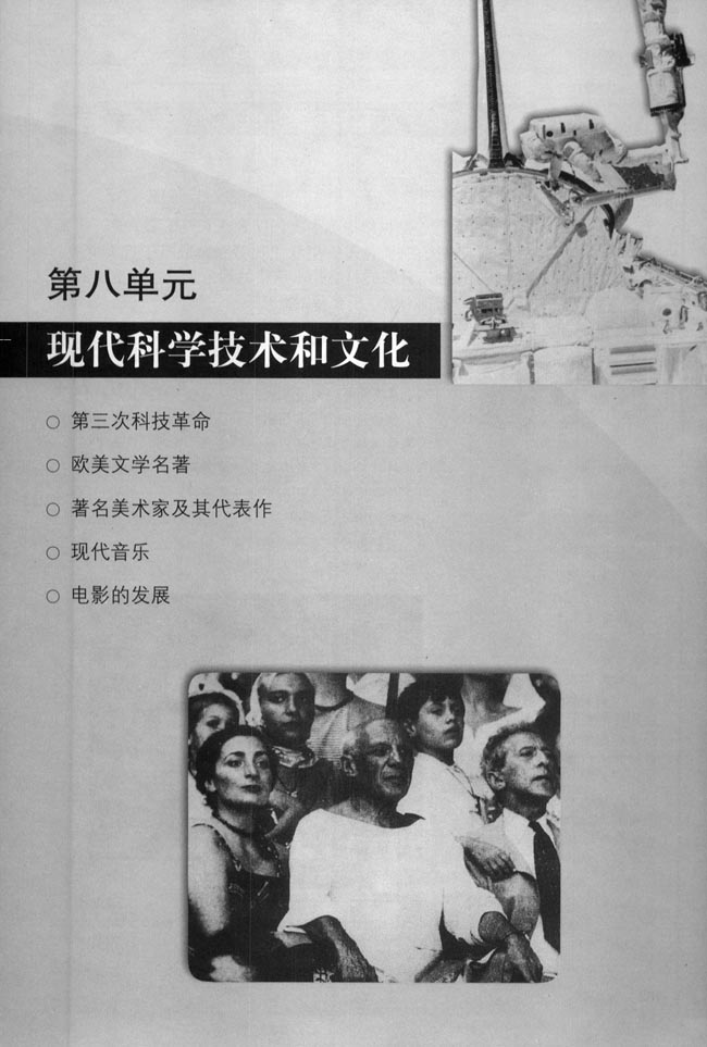 第八单元 现代科学技术和文化(第101页)