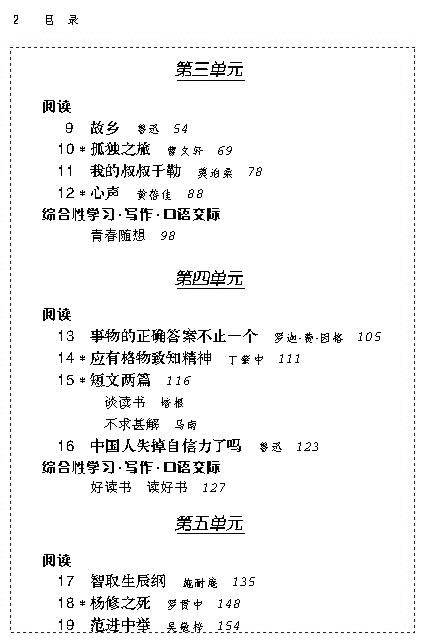 封面/前言/目录