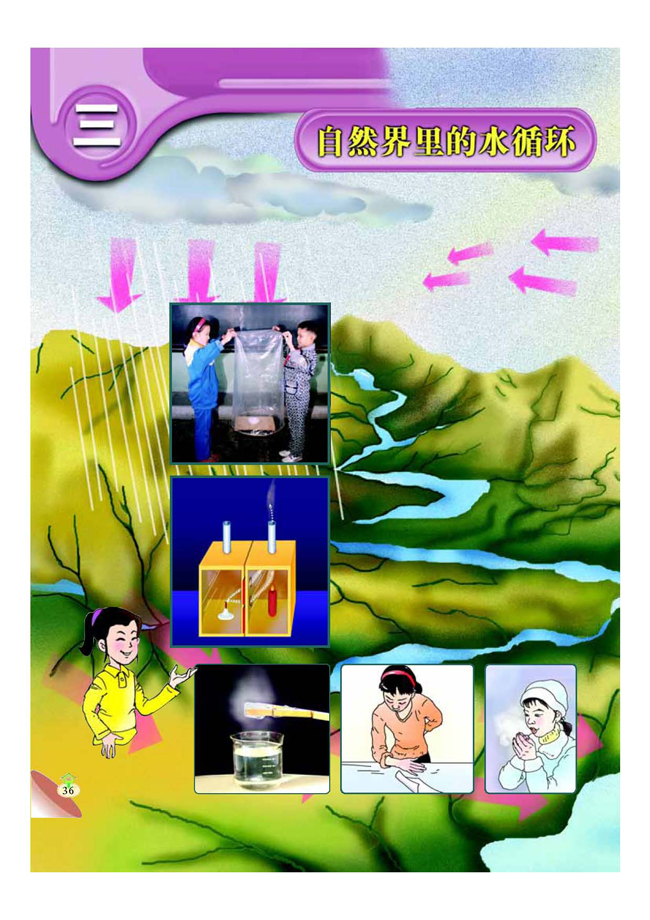 三 自然界里的水循环(第36页)