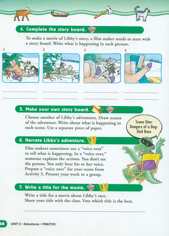 Unit 6 Adventures(第54页)