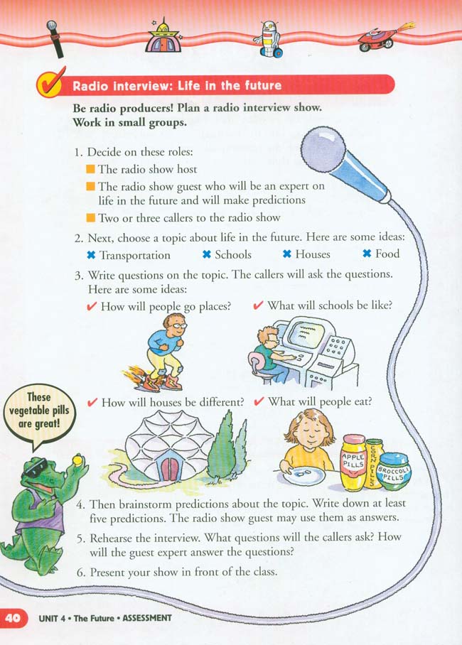 Unit 4 The Future(第40页)