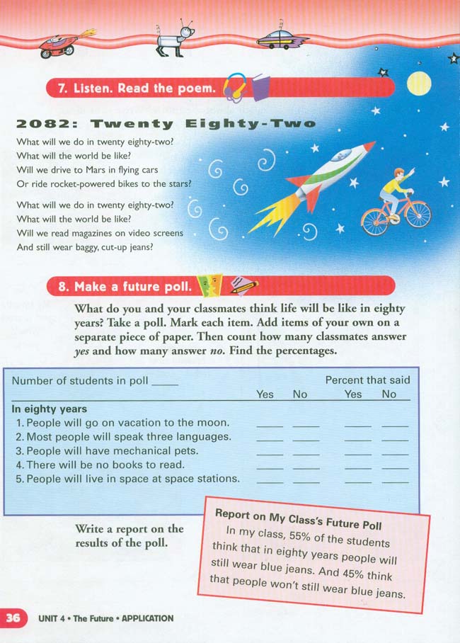 Unit 4 The Future(第36页)