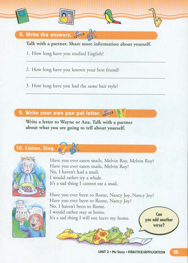 Unit 2 My Story(第15页)