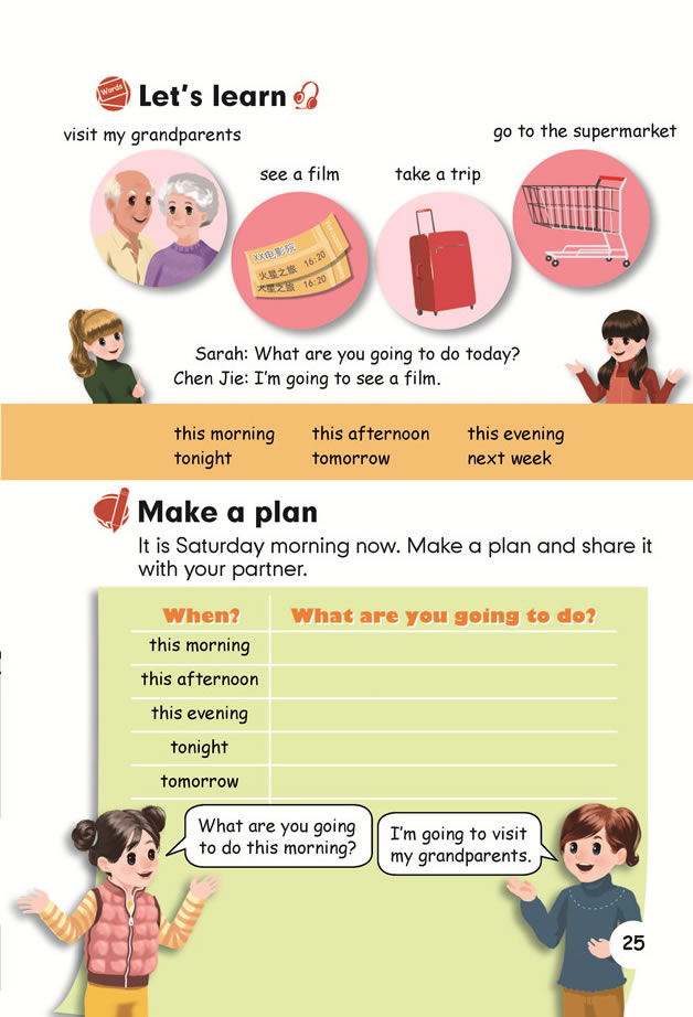 Unit 3 My weekend plan(第25页)