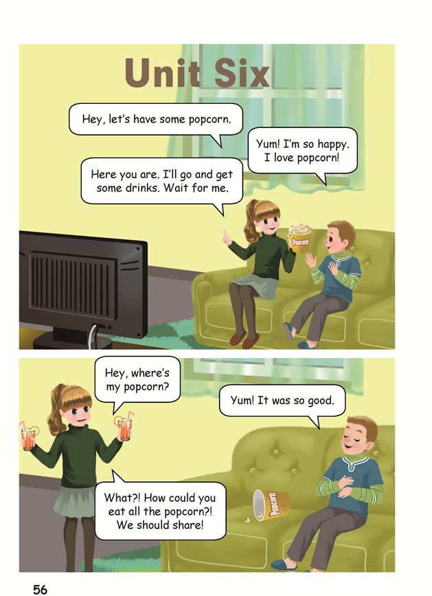 Unit 6 How do you feel?(第58页)