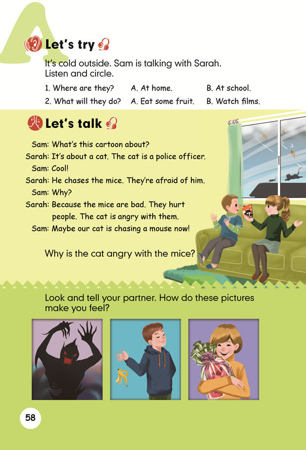 Unit 6 How do you feel?(第60页)