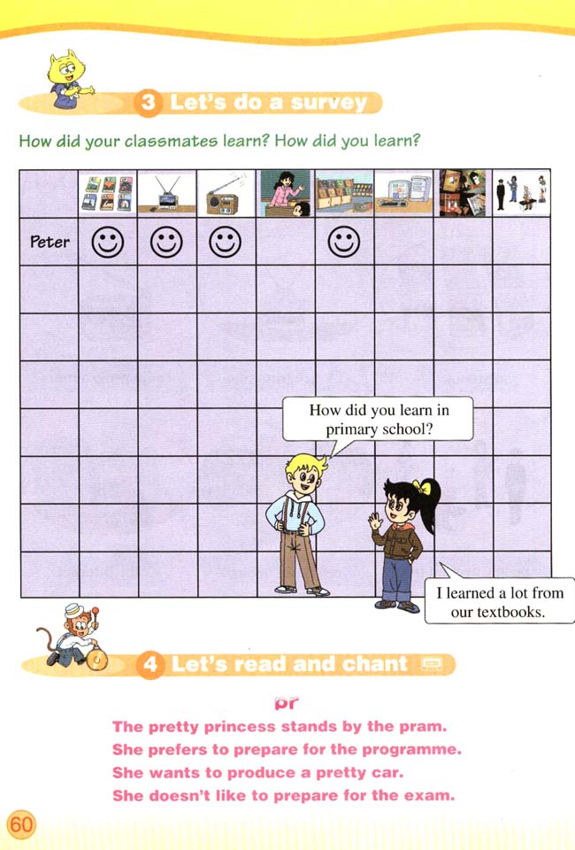 Unit 6 How do you learn?(第60页)