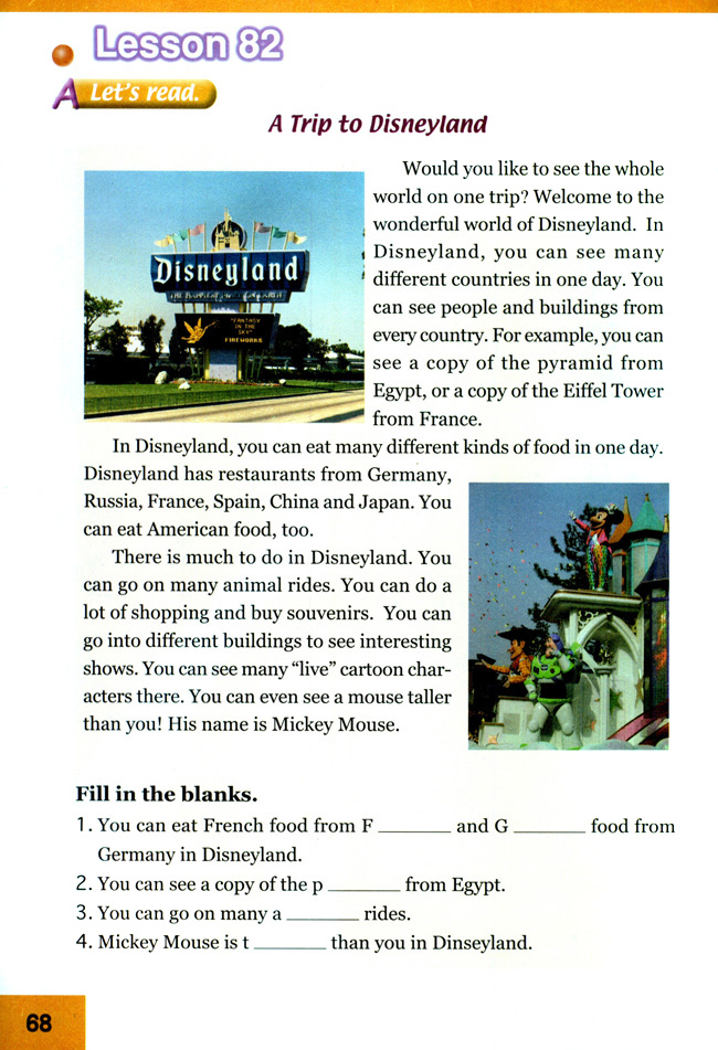 Unit 14 People of the World(第67页)