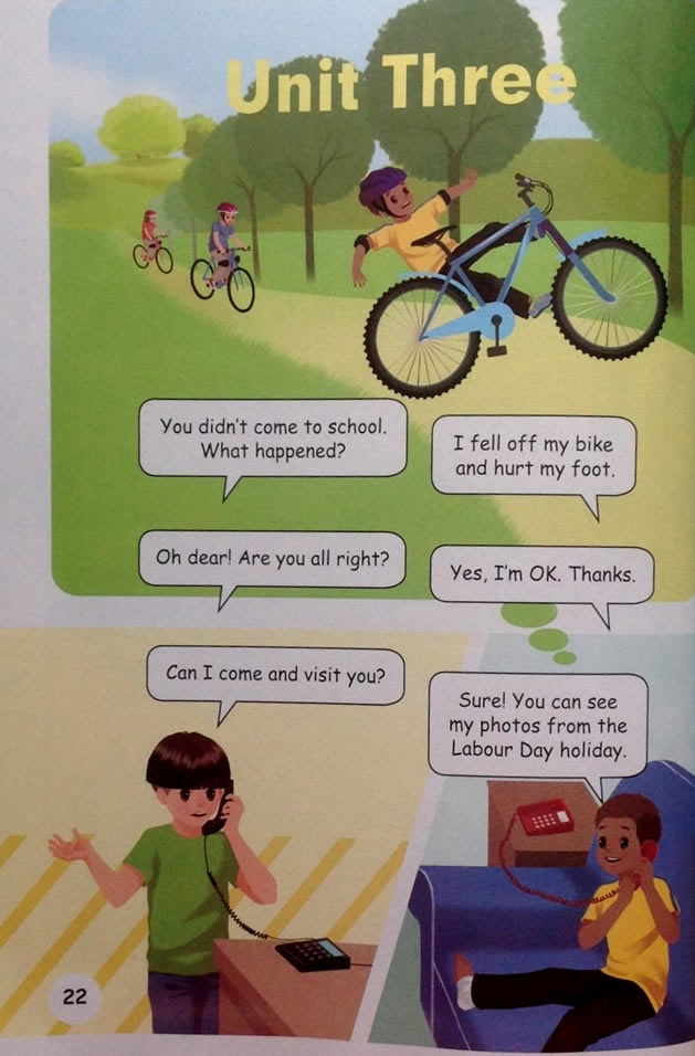 Unit 3 Where did you go(第22页)