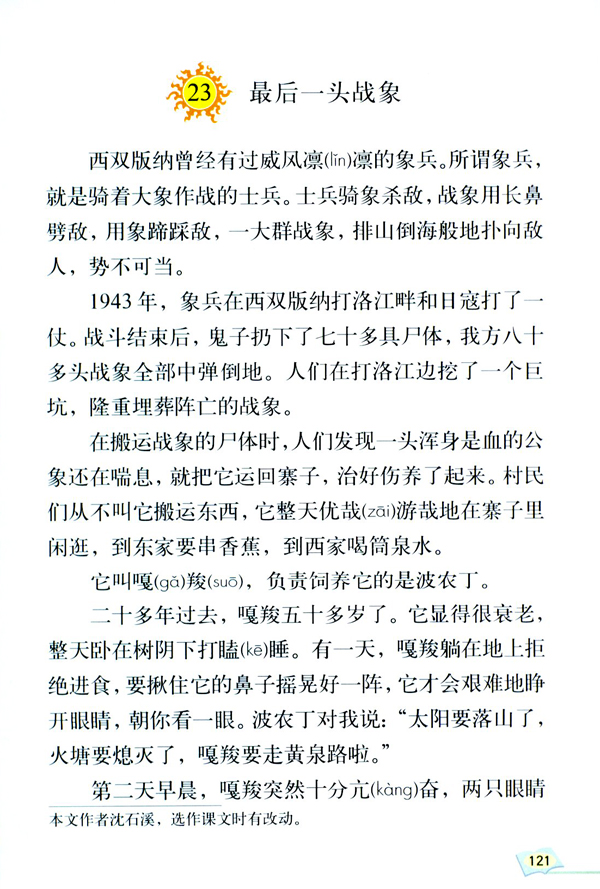 23 最后一头战象(第121页)