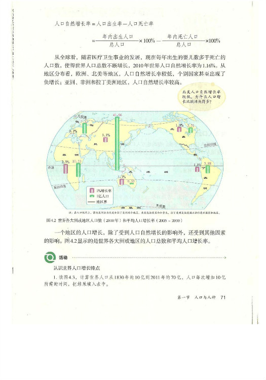 人教版七年级地理上册电子课本,人教版初一地理上册