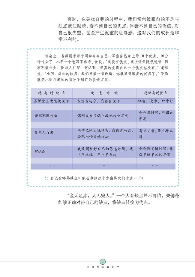 自尊是人人都需要的(第7页)