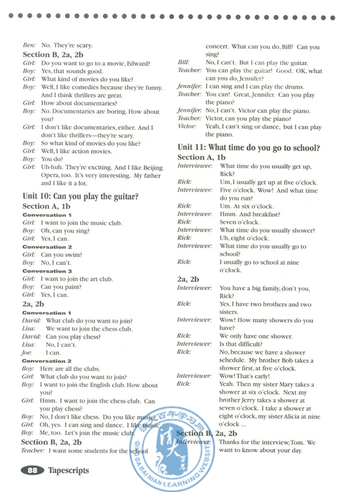 Tapescripts(第108页)