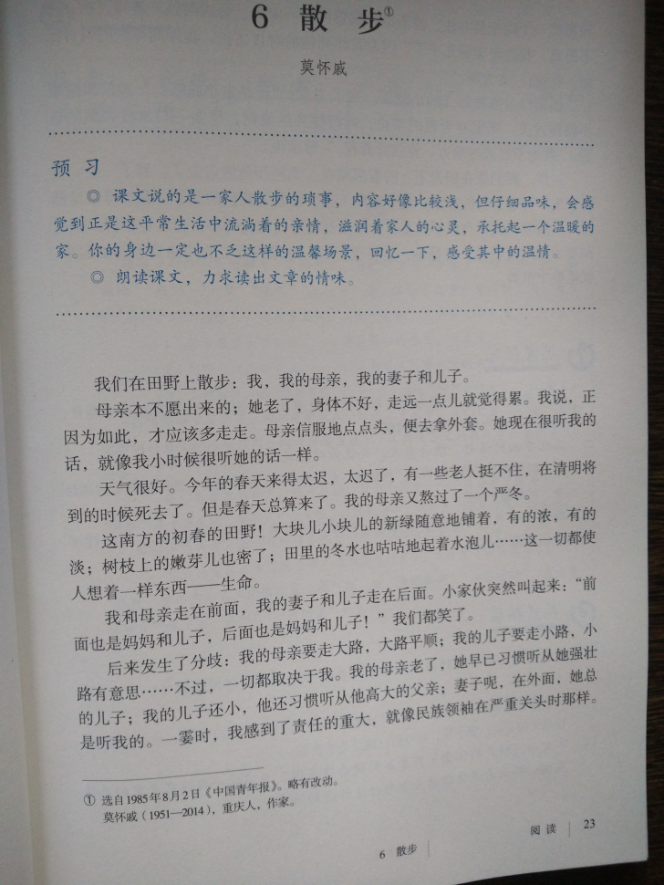6 散步(第23页)