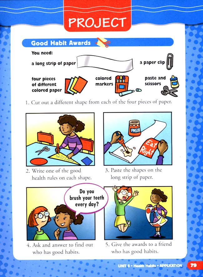 unit 8 Health Habits(第79页)